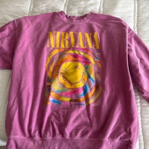 Urban Outfitters Nirvana Sweatshirt S/M Pink